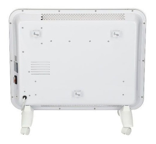 Calefactor Mural De Cristal Wifi 1000 W Betterlife Cg-10led Color Blanco