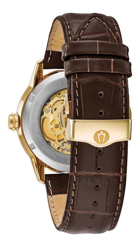 Reloj Bulova Sutton Skeleton Original Hombre Time Square