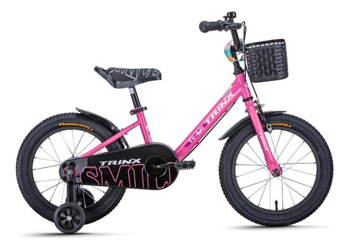 Bicicleta Trinx Tx-1610 Rodado 16 Color Rosa