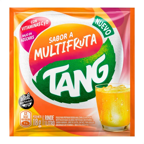 Imagen 2 de 8 de Jugo Tang Multifruta Sin Tacc Bajo En Azucares - Caja X20u