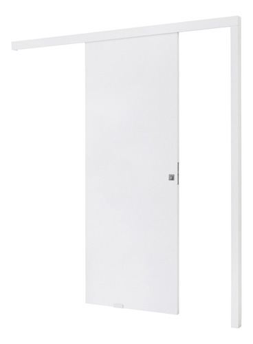 Porta De Correr De Madeira Completa 210x72cm Com Wt