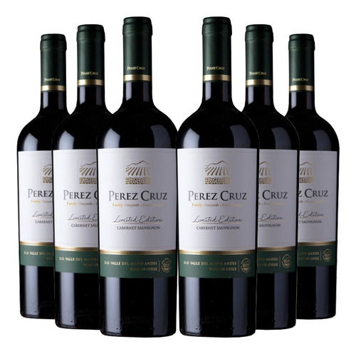 6 Vinos Perez Cruz Limited Edition, Cabernet Sauvignon