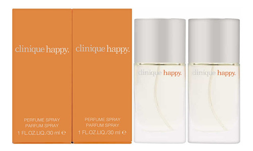 Set De 2 Edp 1 Onza C/u Happy Por Clinique Para Mujer En