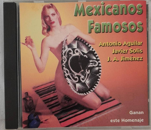 Antonio Aguilar Mexicanos Famosos. Cd Org Usado. Qqf. Ag.