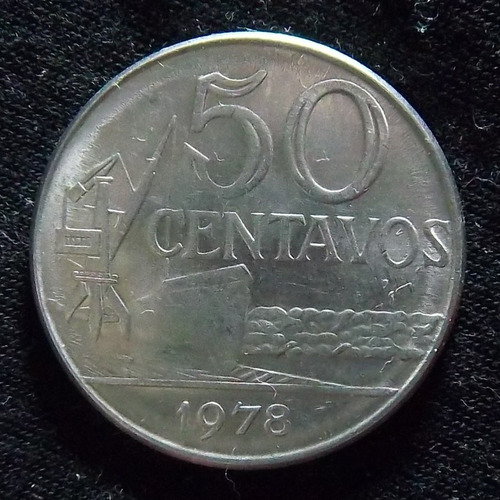 Brasil 50 Centavos 1978 Excelente Km 580b