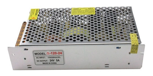 Fuente Conmutada 24v 5a Cdmx Electrónica