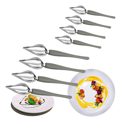 Juego De Cucharas Culinarias Para Decoración De Dibujos De P