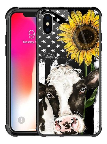 Funda Para iPhone XR Con Diseño De Bandera De Girasol De