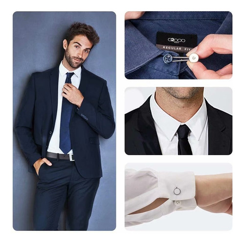 Extensores De Cuello De Botón Para Hombre Camisas De Vestir