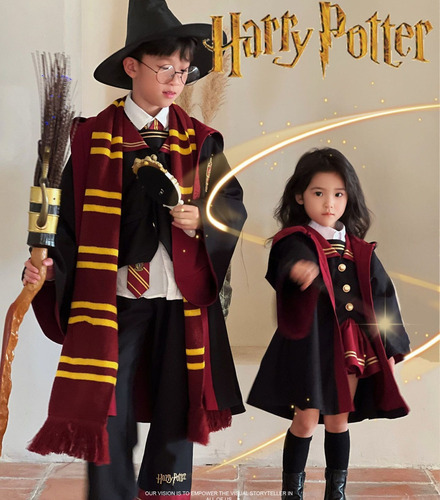 Capa Bordada De Harry Potter