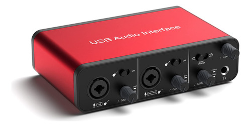 Interfaz De Audio Usb (resolucion 24 Bits/96 Khz) Alimentaci