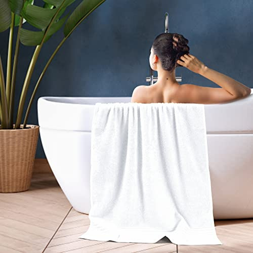 Juego De 2 Toallas De Baño 100% Algodón Ecológicas