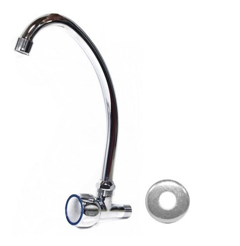 Grifo Metalico Para Pileta Brazo Alto Lh-805