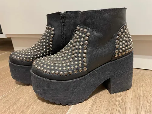 Botas Con Tachas Sarkany Mujer MercadoLibre