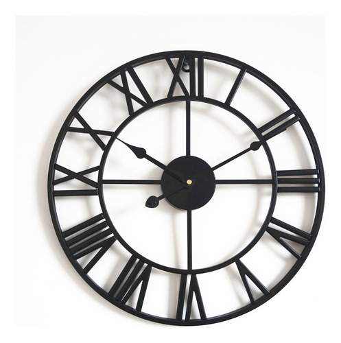 Reloj De Pared Vintage 47 Cm 3d Grande Retro Hierro