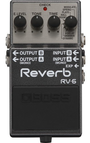 Boss Rv-6 Pedal De Efectos Digital Reverb