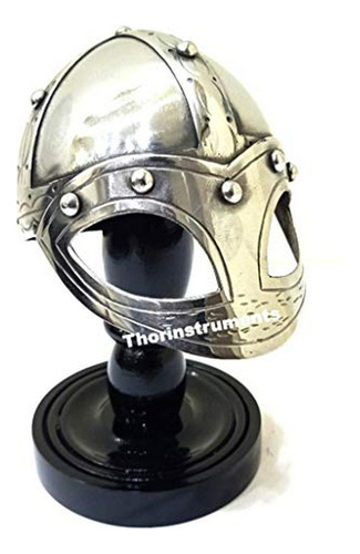Arma Y Armadura - Medieval Viking Mask Deluxe Mini Helmet Wi