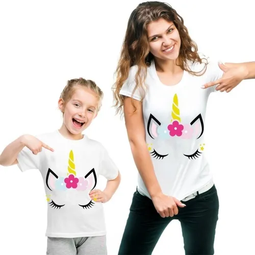 Playera Kit Mama E Hija Diseño Unicornio en venta en por sólo $ - Mexico Playera Kit Mama E Hija Diseño Unicornio en venta en por sólo $ - Mexico