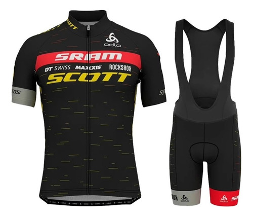 Jersey De Ciclismo Scott Para Hombre, Verano 2022