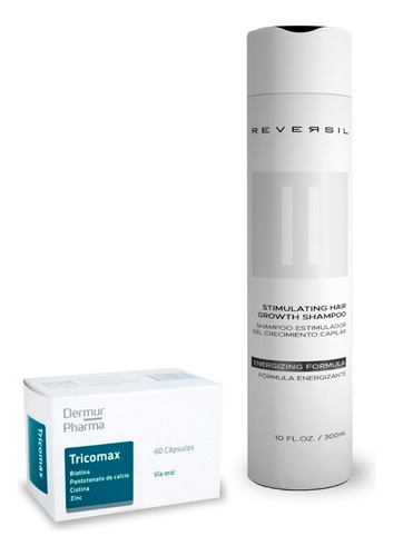 Tricomax + Reversil® Shampoo Estimulador | Pack Crecimiento