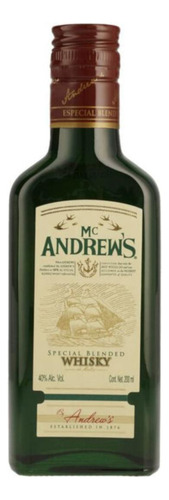 Pack De 6 Whisky Mc Andrews Special Blended 200 Ml