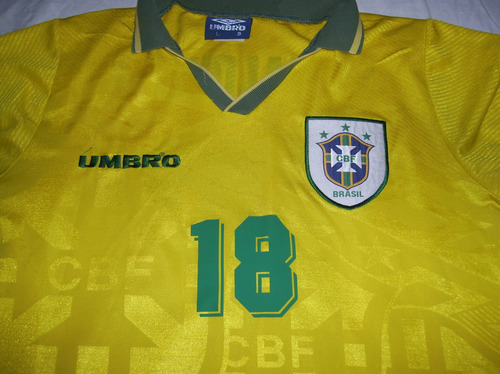Seleccion De Futbol De Brasil Umbro 1994 #18 Ronaldinho (Usado)