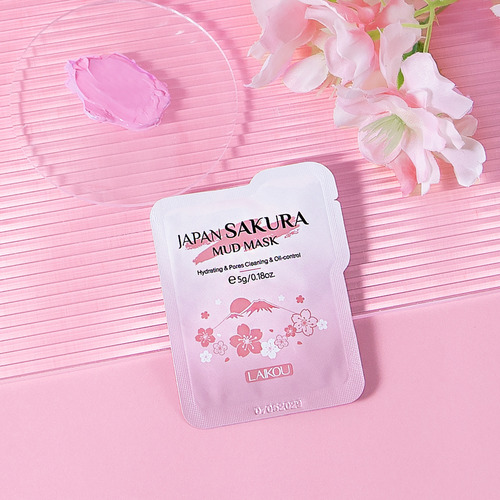 Gp Mascarilla De Barro Cherry Blossom Que Limpia Los Poros