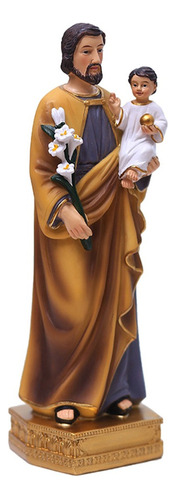 Estatuas De Resina De San José Y El Niño Jesús Figuras De