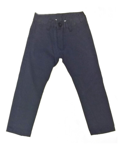 Pantalon De Niño Gabardina Chupin Corte Chino Talle 4 Al 16