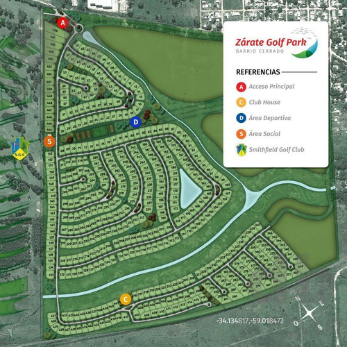 Imagen 5 de 21 de Venta De Lotes En Zarate Golf Park