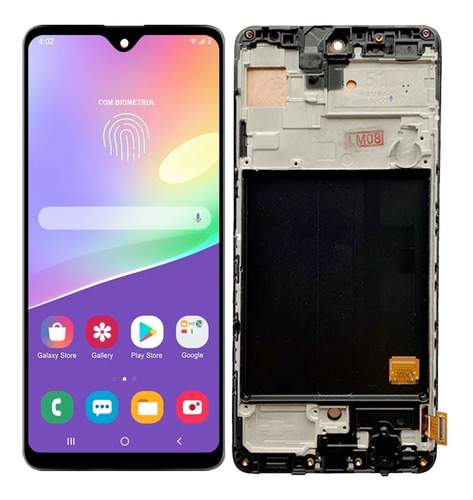 Tela Display Oled Compatível A51 Tv 4g A515 A515f Com Aro