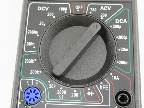 Multimetro Digital Dt830b Compacto Con Pila Incluida