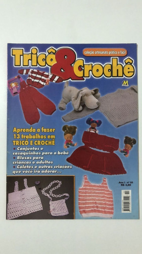 Revista Tricô E Crochê 2 Conjuntos Casacos Blusas 925o