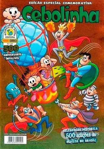 Cebolinha Especial 500: Cebolinha Especial 500, De Maurício De Souza. Editora Panini, Capa Mole Em Português, 2015