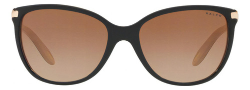 Óculos de sol Ra5160 Black Nude Gradient Brown Gold Ralph Black Color