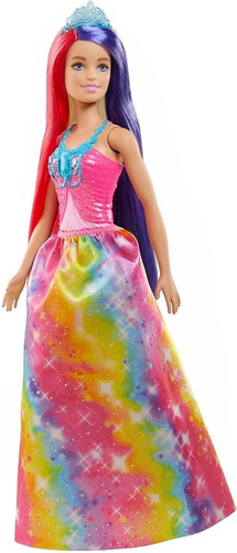 Barbie Dreamtopia, Peinados Fantásticos Princesa +accesorios