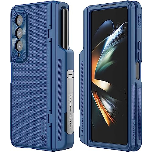 Funda De Samsung Z Fold 4 Con Soporte S Pen - Azul