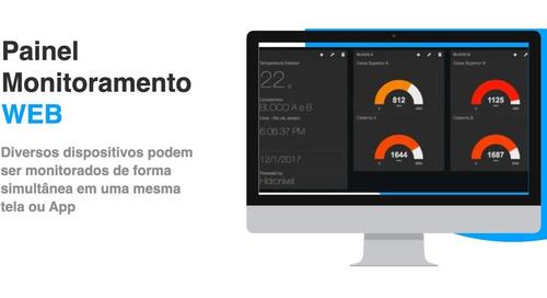 Sensor De Nível Caixa D´agua Wifi - Hidronivel No Celular