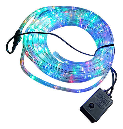 Luces Led Decorativa Navidad Luz Rgb 10 Metros 20w 8 Modos