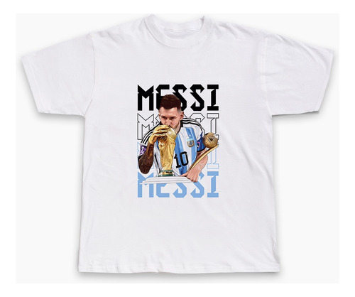 Camiseta Lionel Messi Campeón Del Mundo