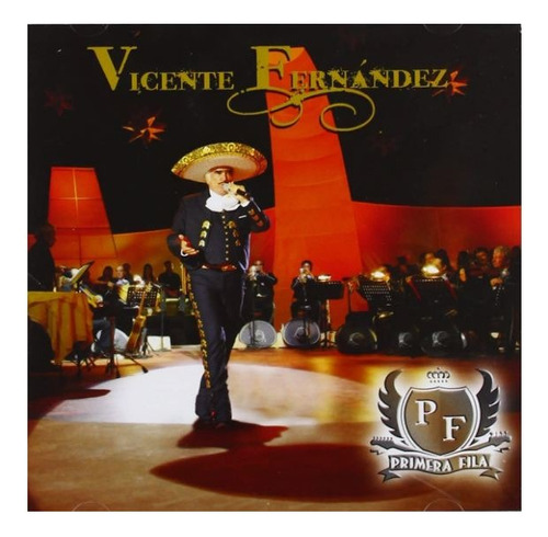 Vicente Fernandez Primera Fila Cd + Dvd