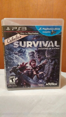 Cabelas Survival Shadows Of Katmai Ps3 Playstation 3 Od.st