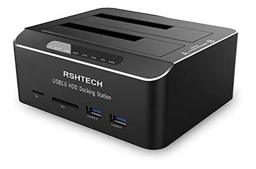 Estación De Acoplamiento Para Disco Duro Rshtech Usb 3.0 De