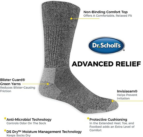 Protector Antiampollas Sock Dr. Scholl's Advanced Relief Par