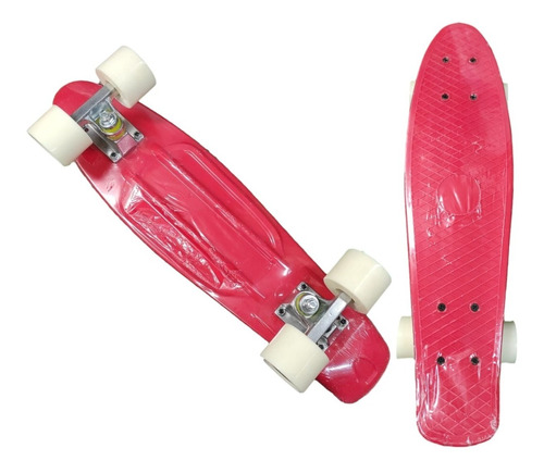 Skate Mini Cruiser Vermelho Skate Mini-long Skate Tipo Penny