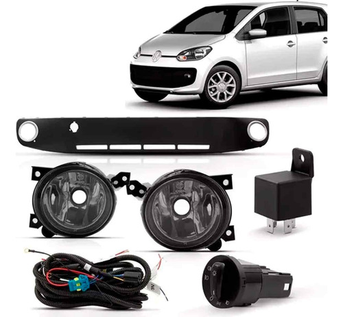 Kit Farol Milha Up 2014 2015 2016 Completo