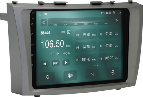 Estereo Toyota Camry 2007 A 2011 Carplay Android 2 32gb Color Gris