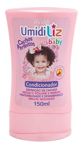 Imagem 2 de 5 de Kit Banho Sh + Cond + Ativador De Cachos Baby Menina Muriel