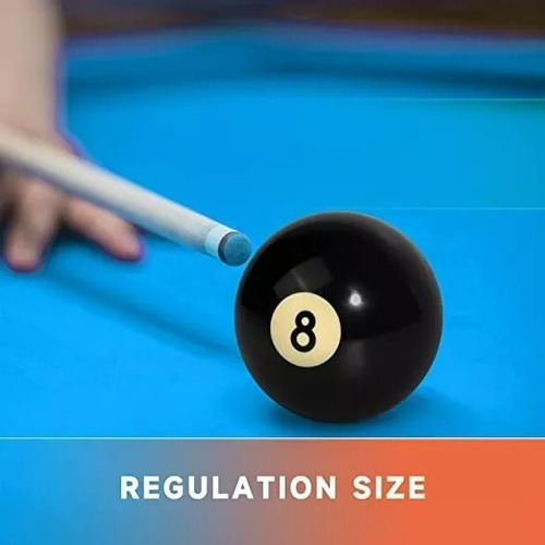 Y Bola De Billar Número 8 Individual Para Mesa De Billar