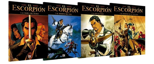 El Escorpion 4 Tomos Desberg Comic Novela Grafica